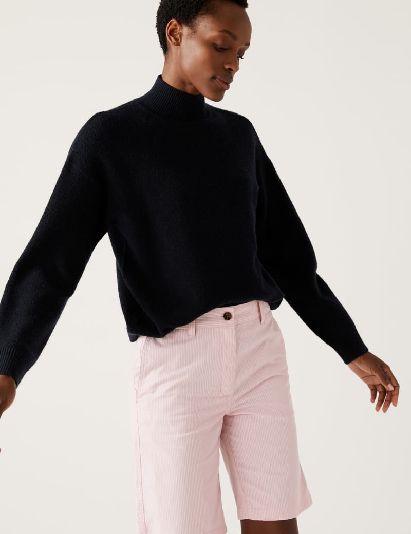 Cotton chino shorts deals