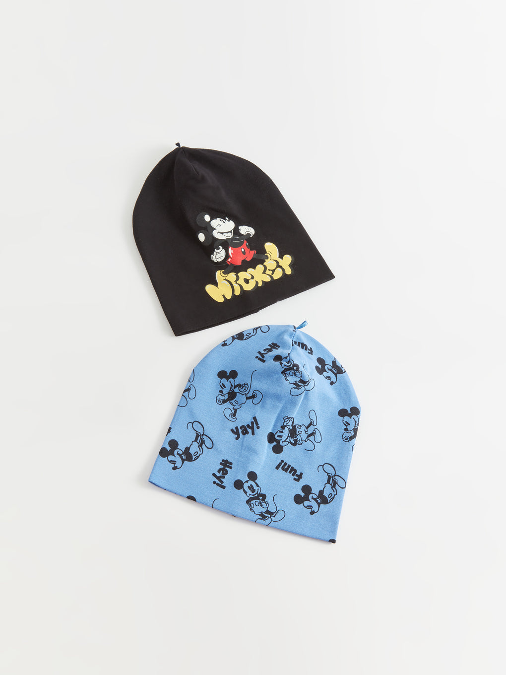 Mickey Mouse Printed Baby Boy Beret 2-Pack – Retail International
