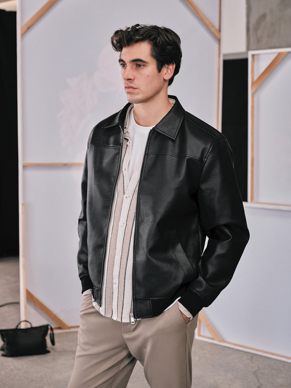 Standard Pattern Jacket Collar Men's Thin Coat – Retail