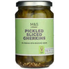 M&S Food Pickled Sliced Gherkins 340g