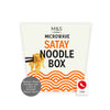 M&S Food Microwave Satay Noodle Box 300g