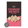 M&S Food Strawberry Mini Wafer Squares 125g