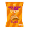 M&S Food Extreme Ridge Chicken Curry Flavour Potato Crisps 150g