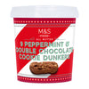 M&S Food All Butter Peppermint and Double Chocolate Cookie Dunkers 180g